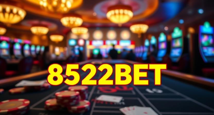 Immersive lounge-style interface of 8522BET casino